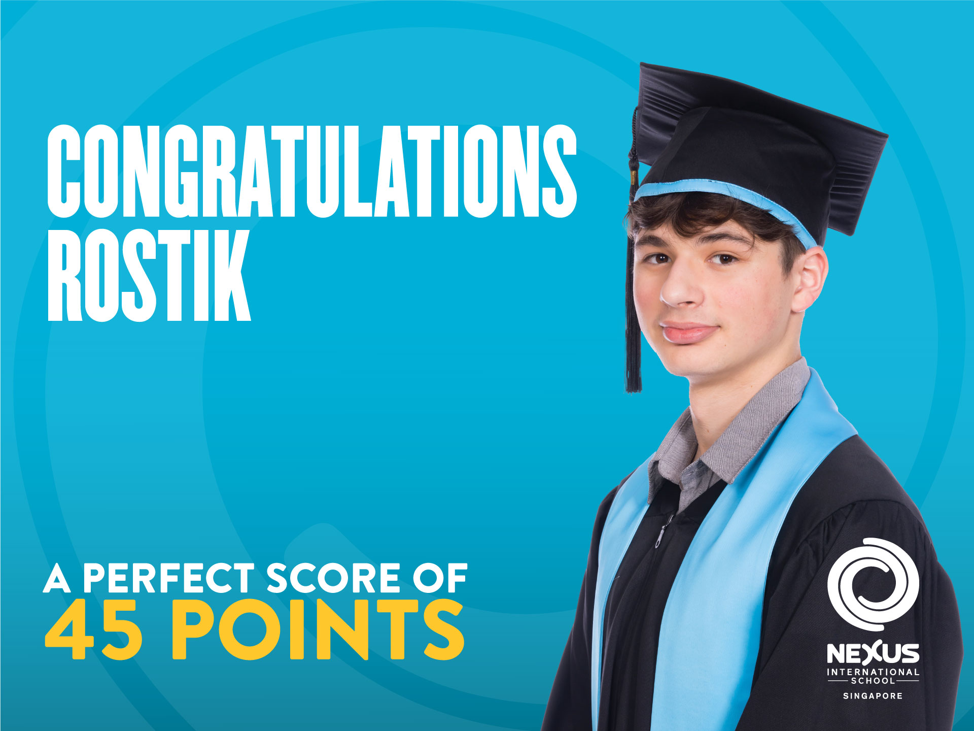 Celebrating the IBDP Class of 2026: Rostik